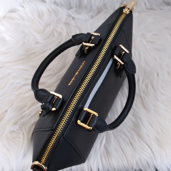 NWT MICHAEL KORS CIARA MEDIUM MESSENGER TOP ZIP SATCEL HANDBAG - Picture 4 of 8